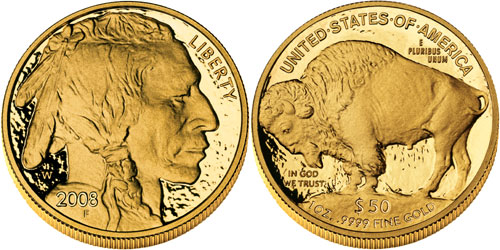 2008 Gold Buffalo Proof