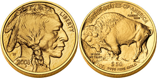 2008-W Uncirculated Gold Buffalo