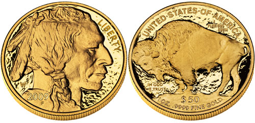 2009 Proof Gold Buffalo